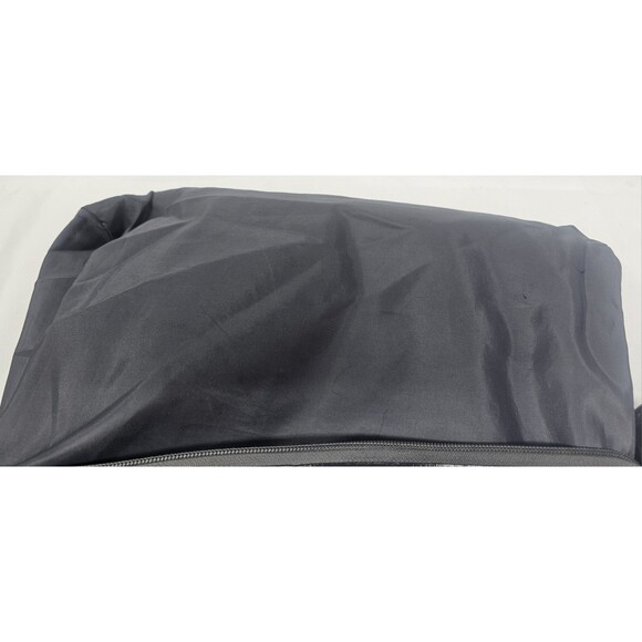 Vtg Lee Sands Genuine Eel Skin Gray Crossbody Purse 90s Classic Pocket Old Money - Picture 7 of 15